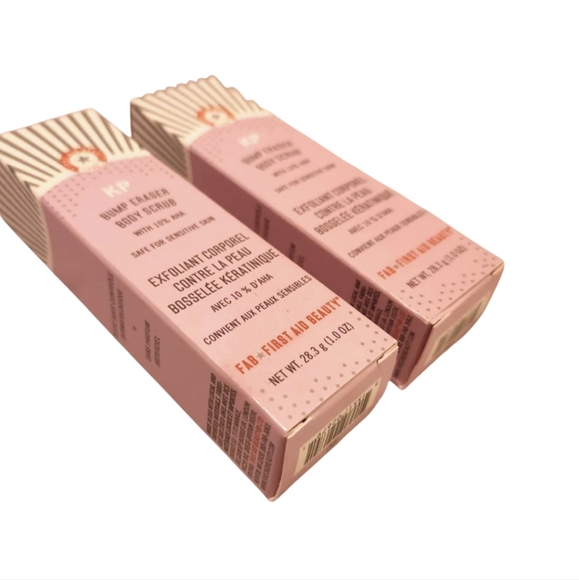 First Aid Beauty KP Bump Eraser Body Scrub x2 NEW NWT/NIB - Picture 5 of 8